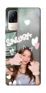 Чохол на Xiaomi Civi 6 Sakura - LE SSERAFIM фото 1 з 1