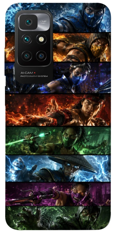 Чохол на Xiaomi Redmi 10 Mortal Kombat ver.2 фото 1 з 1