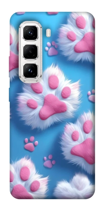 Чохол на Infinix Hot 50 Pro Cat paw фото 1 з 1