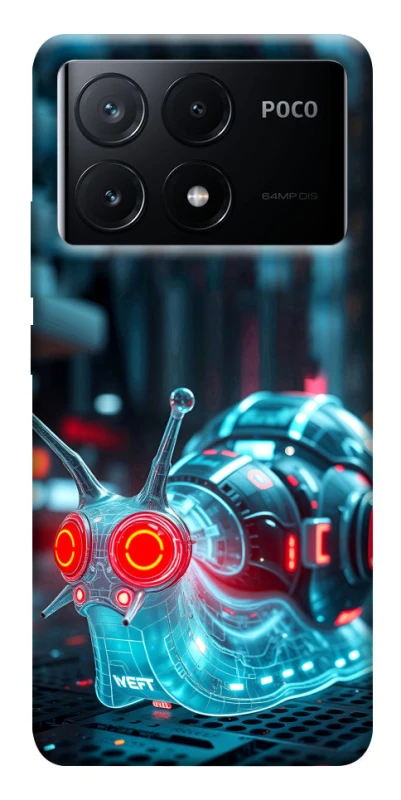 Чехол на Xiaomi Poco X6 Cyber ​​Snail фото 1 из 1