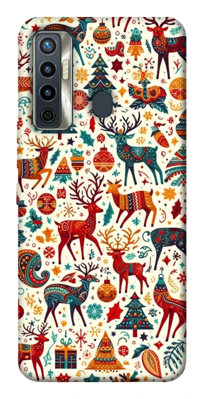 Чехол на TECNO Camon 17 Christmas spirit ver.5 фото 1 из 1