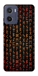 Чехол на Motorola Moto G05 Руны фото 1 из 1
