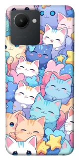 Чехол на Realme C30s Funny Kittens ver.3 фото 1 из 1