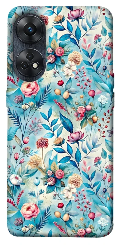 Чохол на Oppo Reno 8T 4G Floral design ver.5 фото 1 з 1
