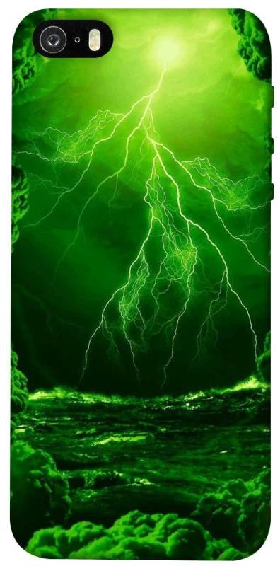 Чохол на Apple iPhone 5/5S/SE Блискавка v2 фото 1 з 1