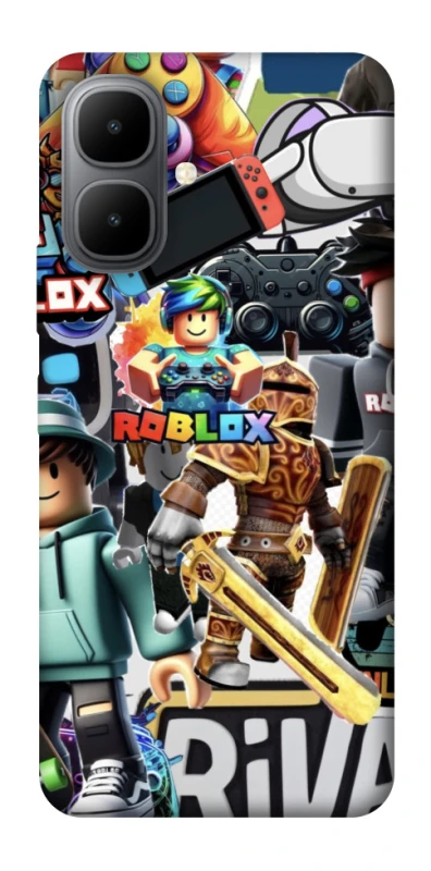 Чохол на Infinix Smart 10 Roblox collage ver.1 фото 1 з 1