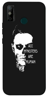 Чохол на TECNO Spark 6 Go All Monsters are Human фото 1 з 1