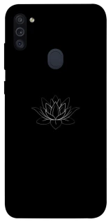 Чехол на Samsung Galaxy M11 Black Lotus фото 1 Чехол на Samsung Galaxy M11 Black Lotus фото 1 из 1
