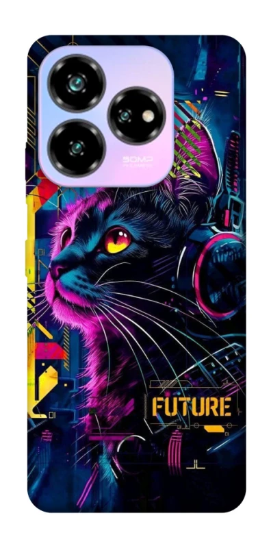 Чохол на ZTE Nubia V60 Cyber Cat v2 фото 1 з 1