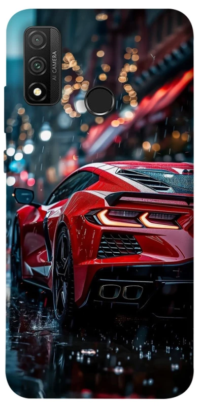 Чохол на Huawei P Smart (2020) Red sports car фото 1 з 1