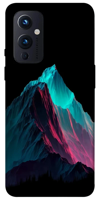 Чехол на OnePlus 9 Neon mountains фото 1 из 1