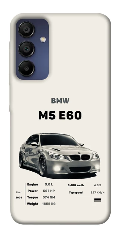 Чохол на Samsung Galaxy A15 4G/5G BMW M5 E60 фото 1 з 1