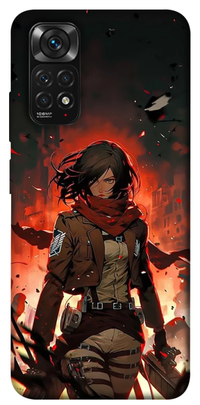 Чохол на Xiaomi Redmi Note 11 (Global) / Note 11S Mikasa v2 фото 1 з 1