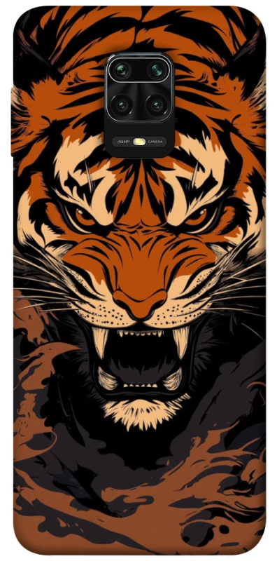 Чехол на Xiaomi Redmi Note 9s / Note 9 Pro / Note 9 Pro Max cool tiger фото 1 из 1