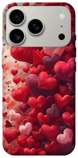 Чохол на Apple iPhone 17 Pro (6.3") Many hearts фото 1 з 1
