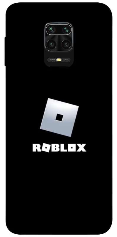 Чохол на Xiaomi Redmi Note 9s / Note 9 Pro / Note 9 Pro Max Roblox logo black фото 1 з 1