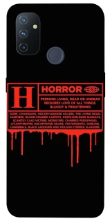 Чохол на OnePlus Nord N100 Horror Halloween фото 1 з 1