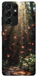 Чехол на Samsung Galaxy S21 Ultra butterfly фото 1 из 1