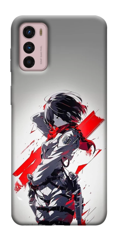 Чехол на Motorola Moto G42 Mikasa фото 1 из 1