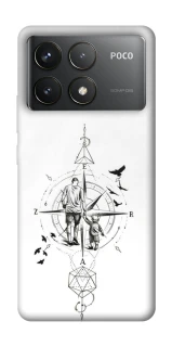 Чехол на Xiaomi Poco F6 Pro Tattoo ver.9 фото 1 из 1
