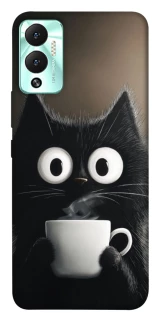 Чехол на Infinix Hot 12 Play morning cat фото 1 из 1