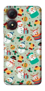 Чехол на ZTE Blade A34 4G Новогодний v2 фото 1 из 1