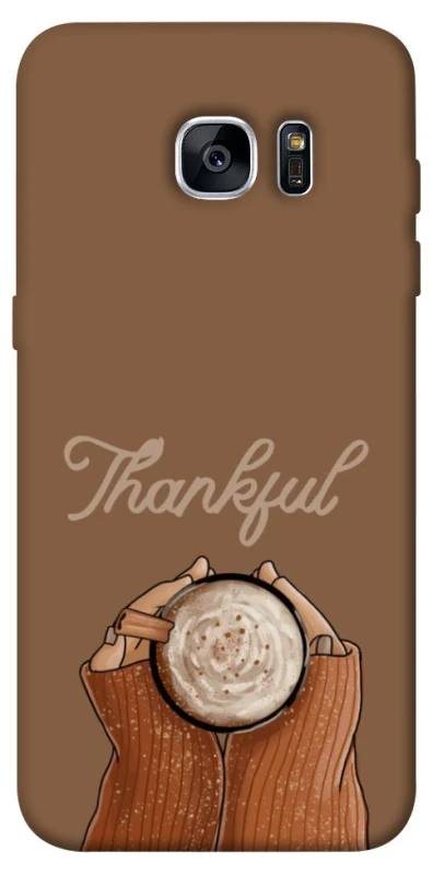 Чохол на Samsung G935F Galaxy S7 Edge Thankful coffee фото 1 з 1