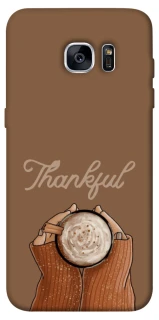 Чохол на Samsung G935F Galaxy S7 Edge Thankful coffee фото 1 з 1