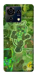 Чехол на ZTE Blade V50 Vita Dandysworld tv green theme фото 1 из 1