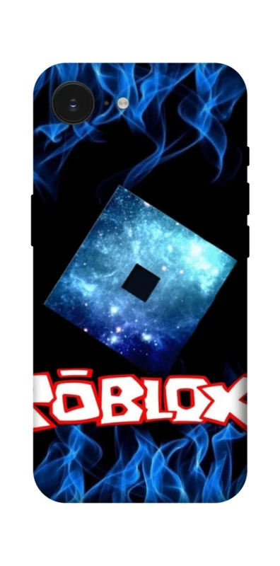 Чехол на Apple iPhone 16e (6.1") Roblox Galaxy Flame Logo фото 1 из 1
