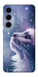 Чехол на Samsung Galaxy S25+ Snow cat фото 1 из 1