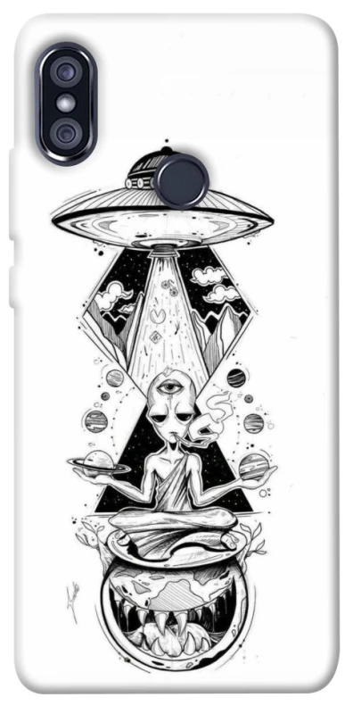 Чехол на Xiaomi Redmi Note 5 Pro / Note 5 (AI Dual Camera) Tattoo ver.4 фото 1 из 1
