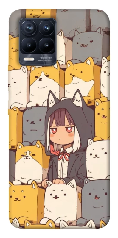 Чехол на Realme 8 Like a cat фото 1 из 1