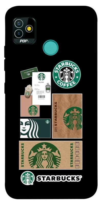 Чохол на TECNO POP 5 Starbucks coffee фото 1 з 1