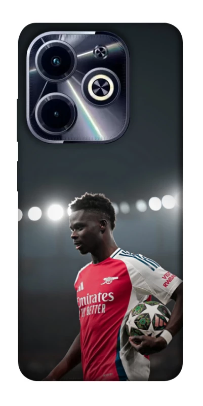 Чохол на Infinix Hot 40i FC Arsenal v5 фото 1 з 1