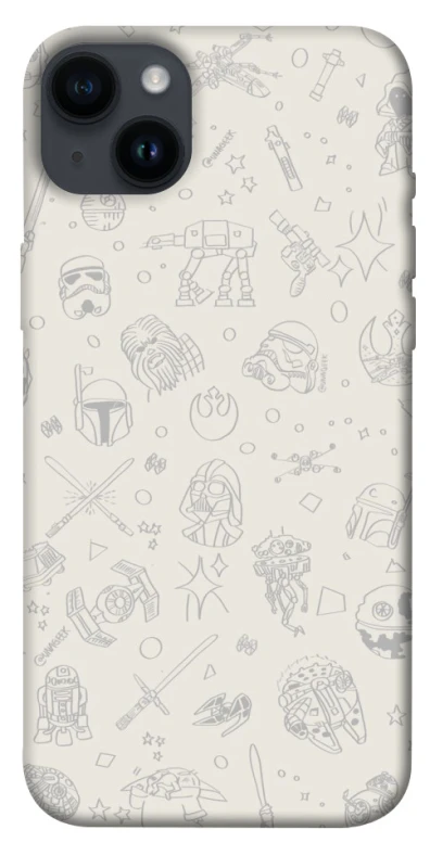Чохол на Apple iPhone 14 Plus (6.7") Star Wars background ver.1 фото 1 з 1