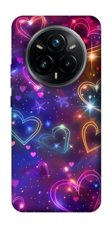 Чехол на Realme 14 Pro Drawn hearts фото 1 из 1