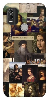 Чехол на Nokia C21 Plus Leonardo da Vinci фото 1 из 1