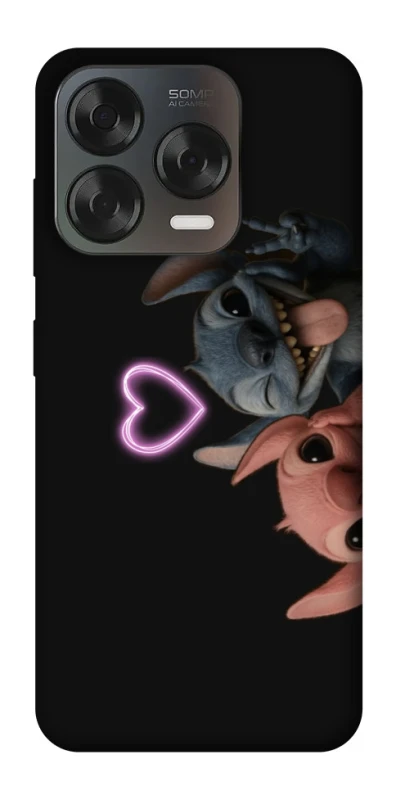 Чехол на ZTE Blade V70 Design Love Stitch & Angel фото 1 из 2