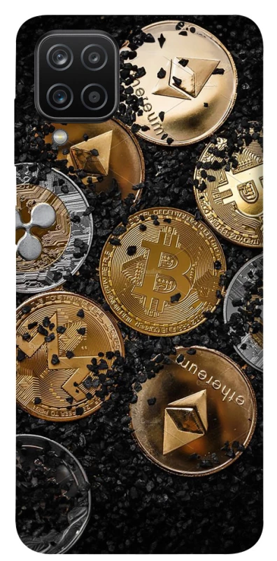 Чохол на Samsung Galaxy A12 Many coins v2 фото 1 з 1