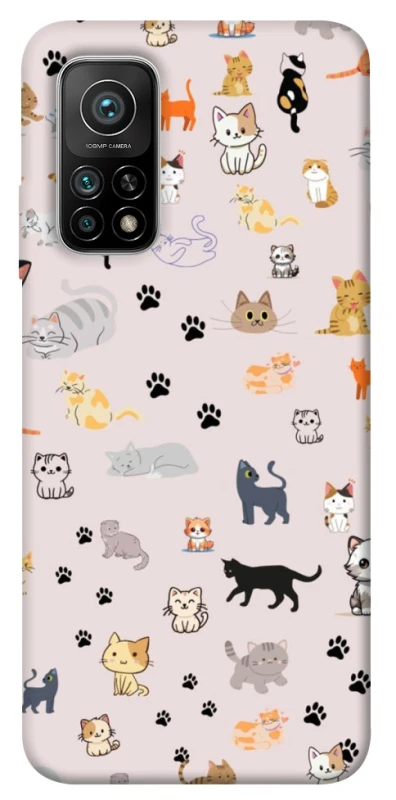 Чохол на Xiaomi Mi 10T Cat style ver.1 фото 1 з 1