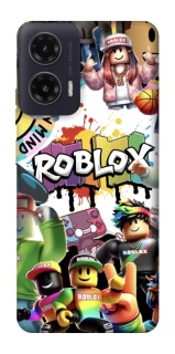 Чохол на Motorola Moto G35 Roblox Characters Collage фото 1 з 1