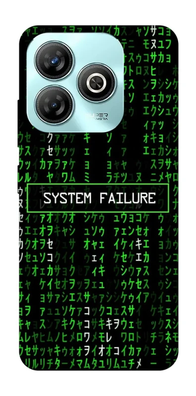 Чехол на ZTE Blade A75 4G Matrix system failure фото 1 из 1
