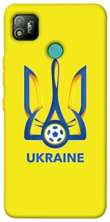 Чехол на TECNO POP 4 Футбольный Герб фото 1 из 1