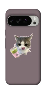 Чохол на Google Pixel 10 Pro cat matcha фото 1 з 1