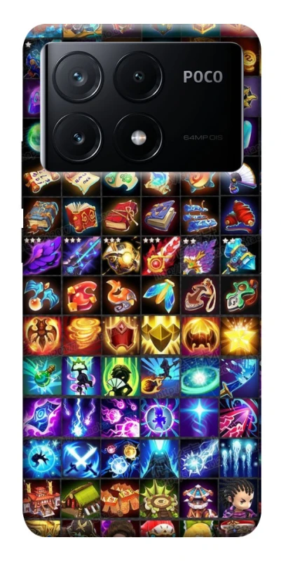 Чохол на Xiaomi Poco X6 Abilities menu ver.2 фото 1 з 1