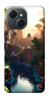 Чехол на TECNO Spark 40C Minecraft sunset фото 1 из 1