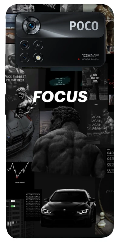 Чохол на Xiaomi Poco X4 Pro 5G Focus ver.1 фото 1 з 1