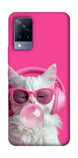 Чохол на Vivo V21 Pink kitty фото 1 з 1