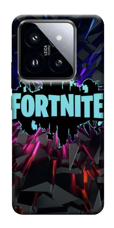 Чохол на Xiaomi 14 Pro Fortnite logo ver.3 фото 1 з 1